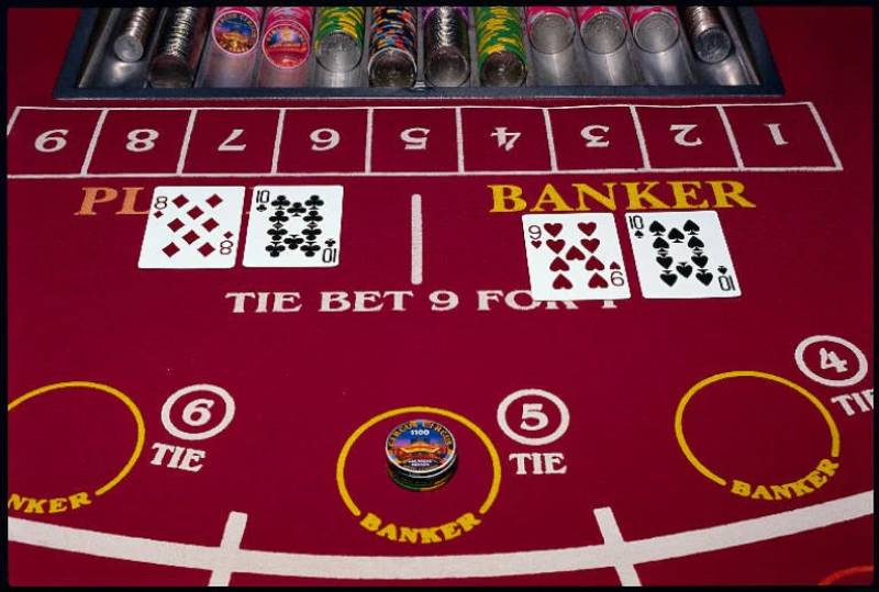 Tỷ lệ thắng cửa hòa trong Baccarat