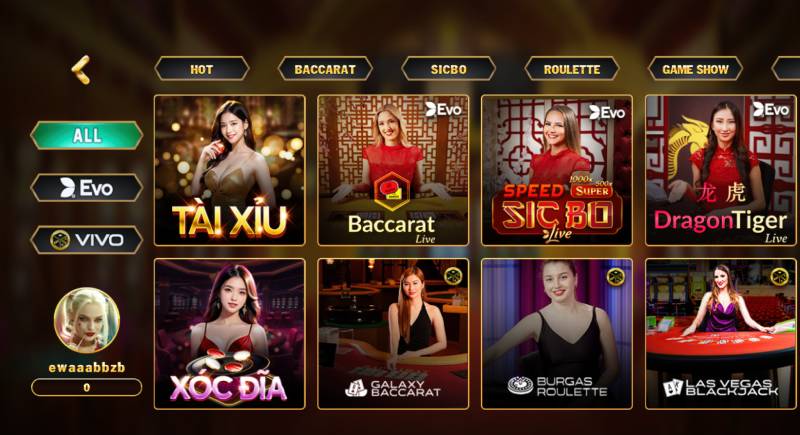 Roulette, Blackjack, Fan Tan, Casino Hold’em…