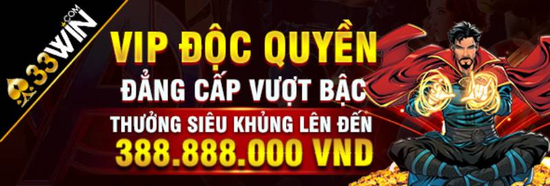 Tặng thưởng VIP: Dành cho người chơi lâu năm